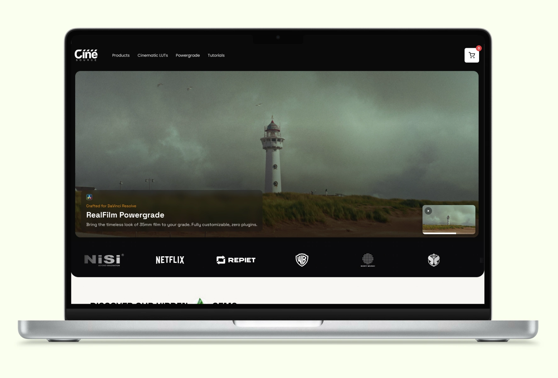 Cine Source website